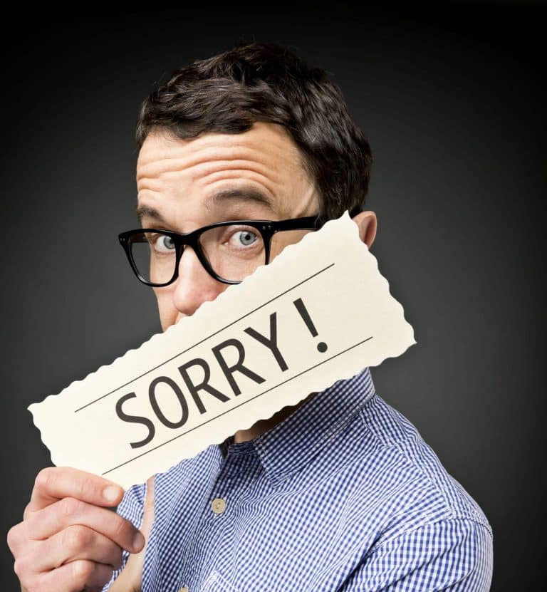Wie du dich nach einem Fehler richtig entschuldigst