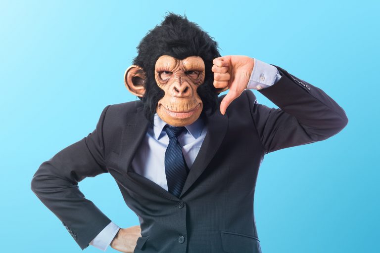 Wenn Verwöhnung von Führungskräften dazu führt, dass Mitarbeiter selbst keine Verantwortung mehr tragen möchten, entsteht ein Monkey Business