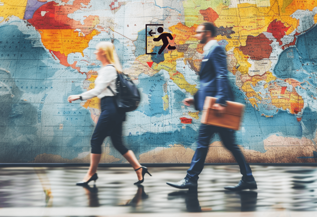 Vor allem junge Fachkräfte verlassen ihre Heimat Deutschland und suchen ihr Glück im Ausland