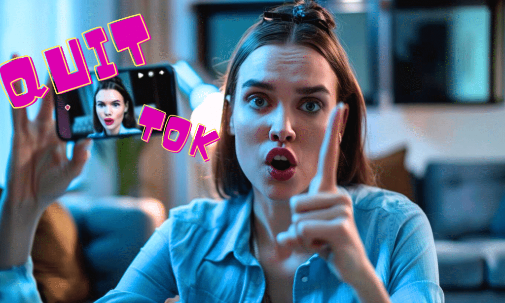 Quit-Tok Videos auf TikTok zeigen, wie Beschäftigte mit Kündigungen umgehen