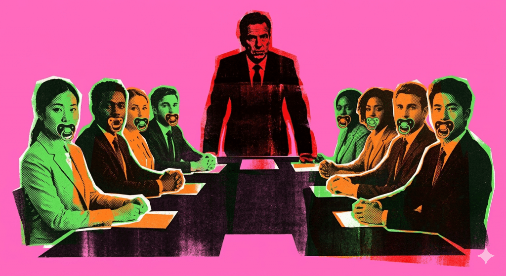 Wer seine Mitarbeiter wie Kinder behandelt, braucht sich über Trotz nicht wundern Wer seine Mitarbeiter wie Kinder behandelt, erzieht Ja-Sager statt Mitdenker.