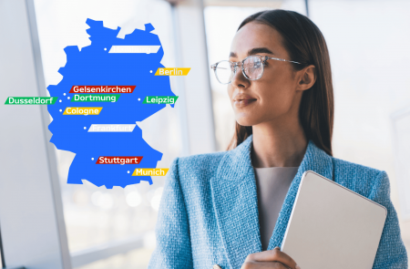 Städte-Ranking: Die besten Jobmagneten – und die bittersten Karrierebremsen Deutschlands München, Frankfurt und Stuttgart bieten Top-Chancen für Jobsuchende – aber nicht jeder profitiert davon.