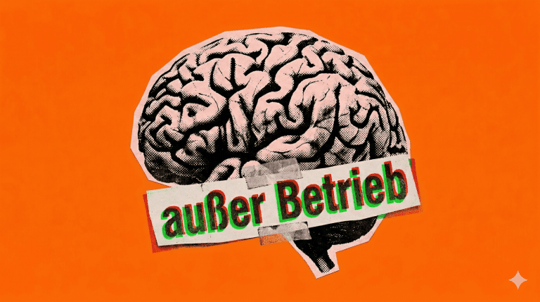 Blackout im Kopf: Warum dein Gehirn plötzlich „Nope“ sagt Blackout im Kopf: Dein Gehirn zieht bei zu viel Stress die Notbremse.