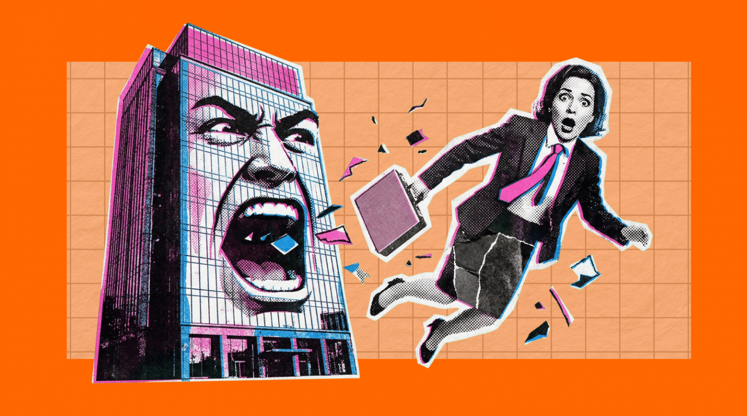 Eiskalt abserviert: Wenn die Firma dich ausspuckt.