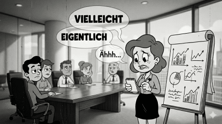 Diese Weichmacher-Wörter bremsen deine Karriere – und du nutzt sie täglich Das war dann wohl doch ein Ähhh zu viel.