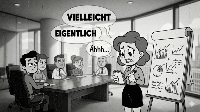 Diese Weichmacher-Wörter bremsen deine Karriere – und du nutzt sie täglich Das war dann wohl doch ein Ähhh zu viel.